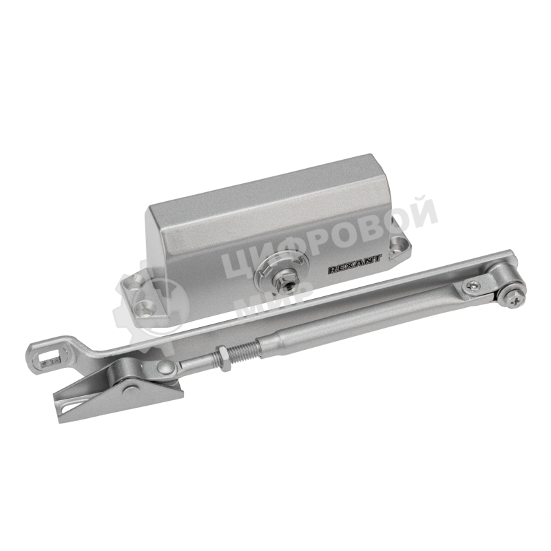 Доводчик дверной Rexant для установки на дверь весом до 45 кг