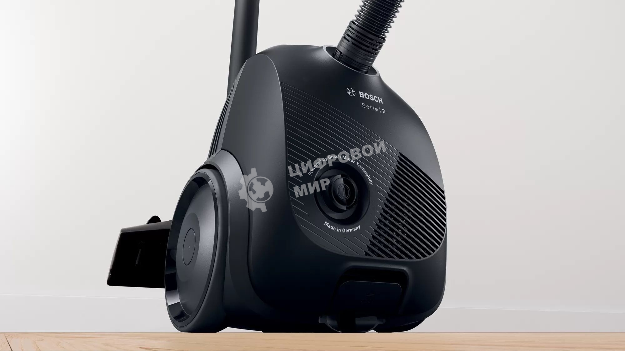 Пылесос Bosch BGBS2LB1 черный, 600 Вт, уборка сухая, пылесборник мешок 3.5 л