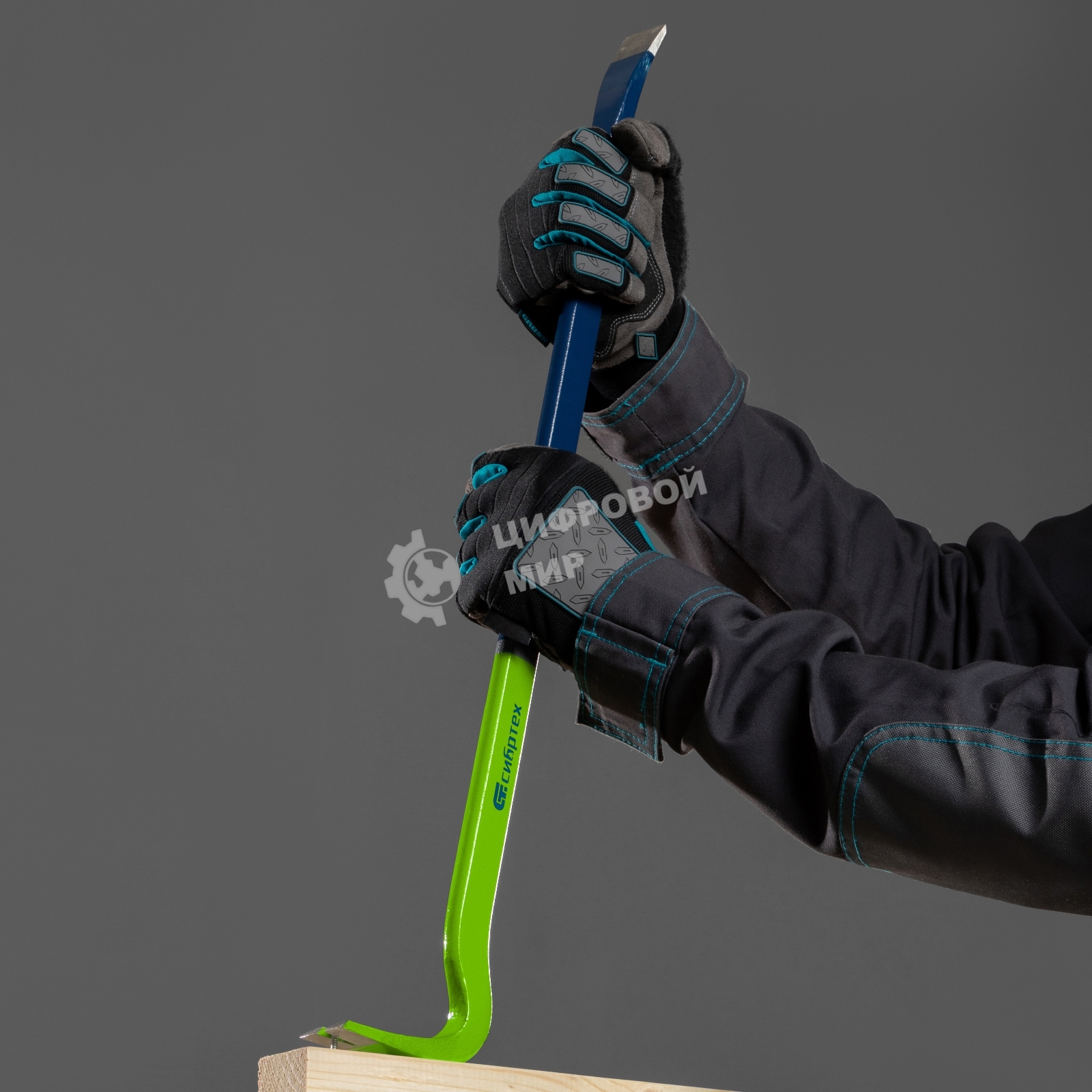 Лом-гвоздодер Сибртех, 600х25х12 мм