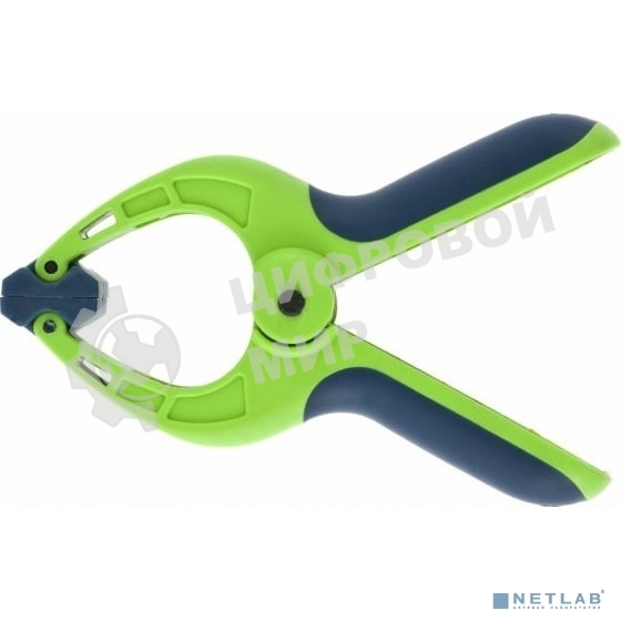 Струбцина Сибртех клещеобразная, пл, корп 2-х комп, рукоятки, усиленная пружина,3-3/16