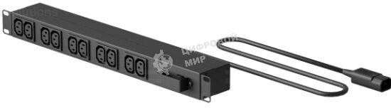 Блок распределения питания C3 Solutions C3.PM7015 верт.размещ. 36xC13 6xC19 с мониторингом 32A IEC 309 3м