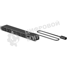 Блок распределения питания C3 Solutions C3.PM7015 верт.размещ. 36xC13 6xC19 с мониторингом 32A IEC 309 3м