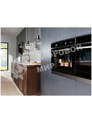 Встраиваемый духовой шкаф с паром Electrolux EOD5F71Z 60 см, каталитическая очистка, 72 л, 8 режимов, черный, направляющие проволочные + телескопические (1 уровень)