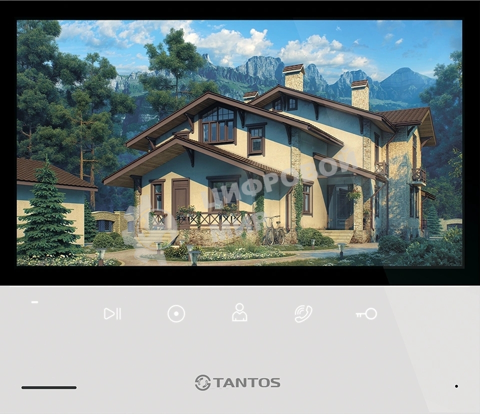 Видеодомофон Tantos Selina HD M Tuya Smart Life белый