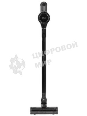 Пылесос вертикальный LG A9N-MASTERX черный, питание от аккумулятора, 160 Вт, уборка влажная/сухая, пылесборник 0.44 л, работа от АКБ max 50 мин