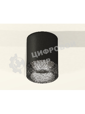 Светильник Ambrella Light XS6302041 SBK/BK черный песок/тонированный MR16 GU5.3 (C6302, N6151)