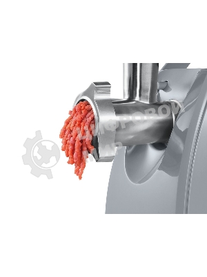 Мясорубка электрическая Bosch MFW 66020 белый/серый, 1800 Вт, 3.0 кг/мин, реверс, защита от перегрузки, насадки - 5