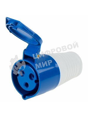 Розетка Rexant 223 переносная 2Р+РЕ 32А 220В IP44