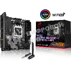Материнская плата ASUS ROG STRIX X670E-I GAMING WIFI, AM5, AMD X670, 2xDDR5, 2xSATA, 2xM.2, 1xPCI-E 5.0 x16, 1xHDMI, 2xUSB-C, 1x 2.5Gb LAN, 3xUSB-A 3.2 Gen 2, 2xUSB-A 2.0, 7.1, Mini-ITX