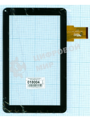 Сенсорное стекло (тачскрин) 300-N1849M-A00-V1.0 (233x141мм), черное
