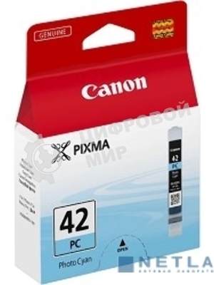 Картридж струйный CLI-42 PC (6388B001) для Canon PIXMA PRO-100, фото голубой, 292 стр.