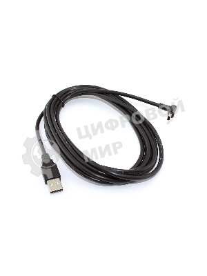Кабель USB Type A на Mini USB угол вверх 3 м