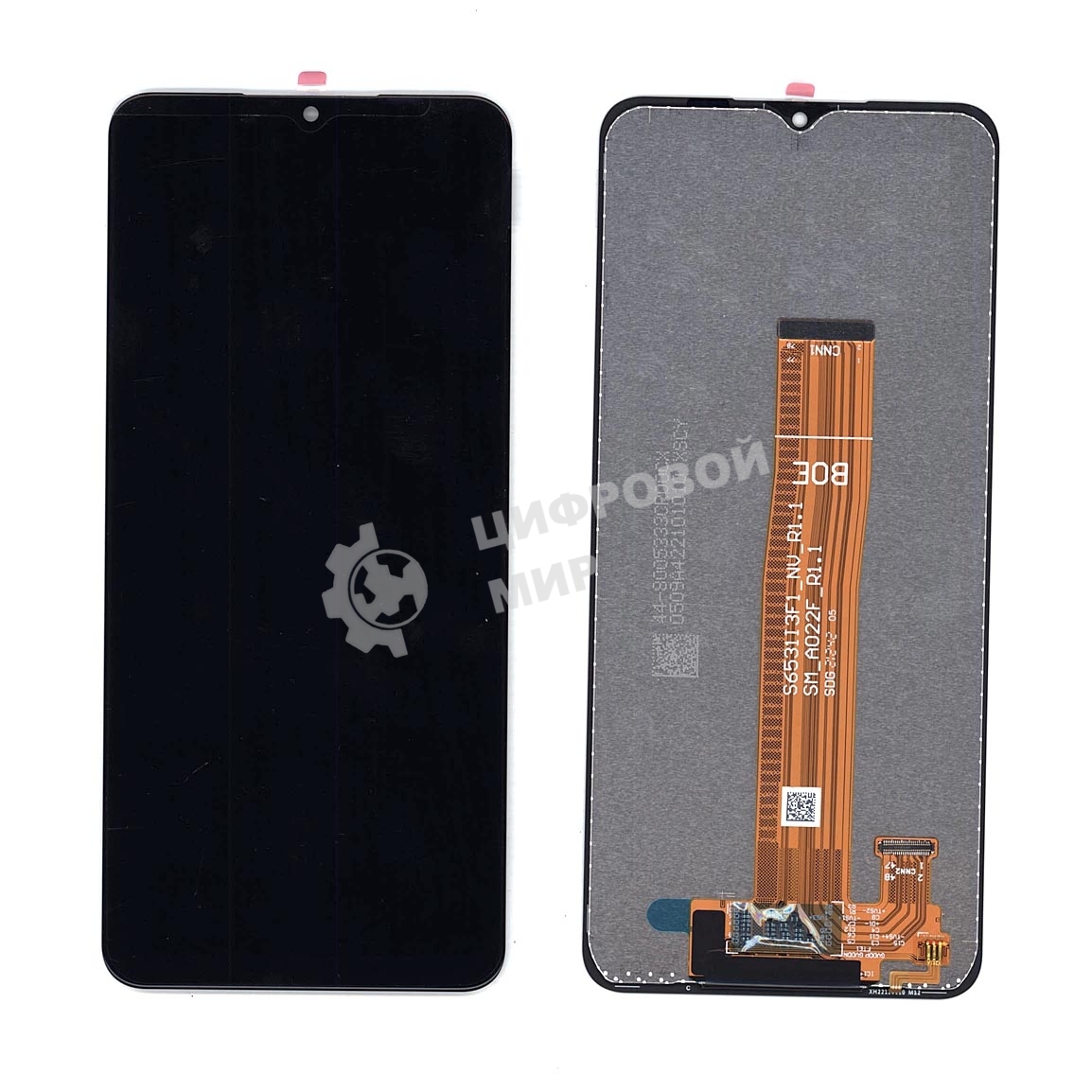 Дисплей (модуль) для Samsung Galaxy M12 SM-M127 в сборе с тачскрином (PLS) черный