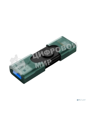 Флешка USB Kingston DataTraveler Duo (DTDEG2/256Gb), 256Gb, USB3.2/Type-C, R/W 150/60, зеленая