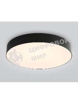Потолочный светодиодный светильник Ambrella light FZ1365 BK черный IP20 60W 3000-6500K 490*80 (ПДУ ИК)