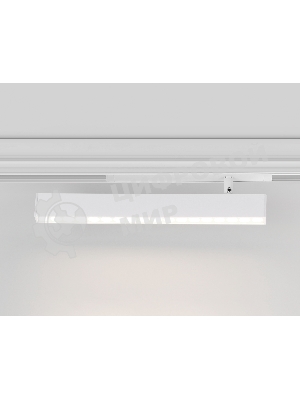 Управляемый светодиодный светильник для шинопровода Magnetic Ambrella light GL1351 WH белый IP20 18W 3000K-6400K 220V 24° 342*25*112 (Без ПДУ)