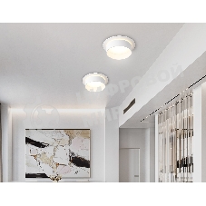Светильник Ambrella light TN5212 WH белый GX53 D110*58