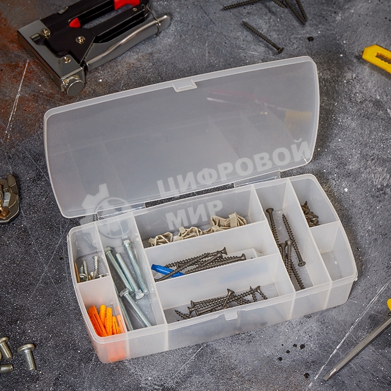 Ящик универсальный пластиковый для инструмента PROconnect, 260х120х55 мм