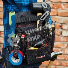 Сумка монтажника поясная с 7 отделениями Rexant RE-7