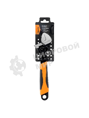 Ключ разводной Sparta 250 мм, двухкомпонентная рукоятка