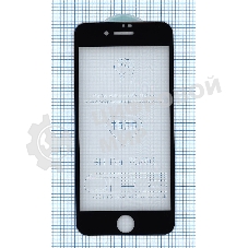 Защитное стекло 6D для Apple iPhone 7/8 черный