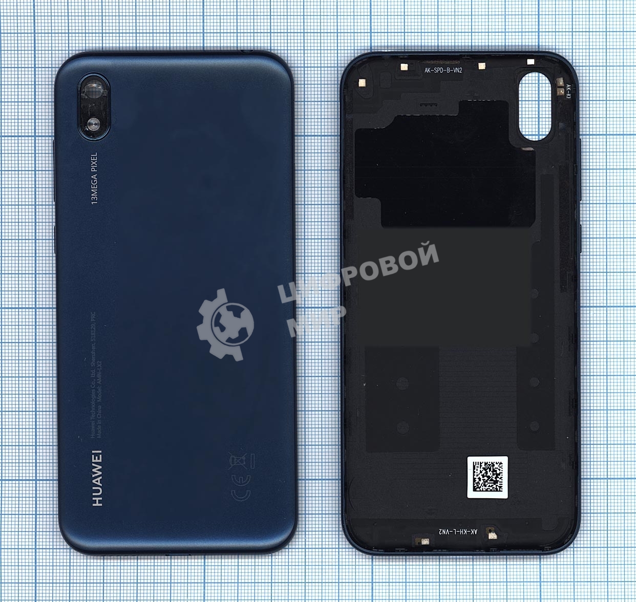 Задняя крышка для Huawei Y6 2019 синий