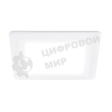 Встраиваемый cветодиодный светильник с подсветкой Ambrella light DCR392 6W+3W 4200K+4200K 220-240V 145*145*20 (A105*105)