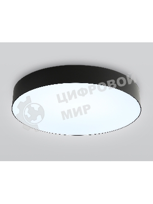 Потолочный светодиодный светильник Ambrella light FZ1365 BK черный IP20 60W 3000-6500K 490*80 (ПДУ ИК)