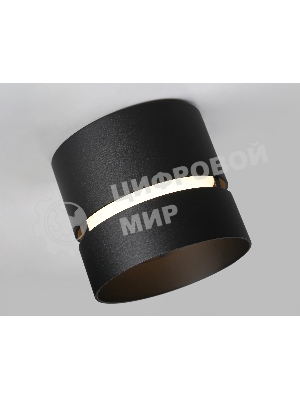 Светильник Ambrella light TN71052 BK черный GX53 max 12W D85*75