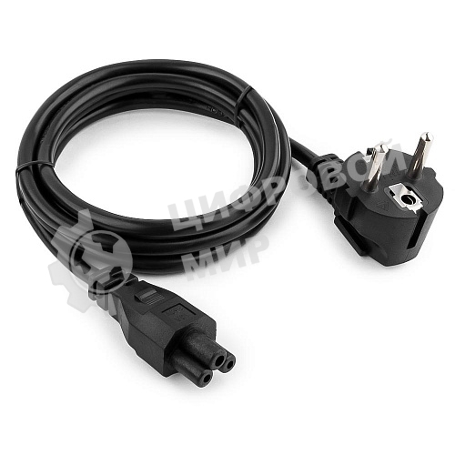 Кабель питания для ноутбуков Gembird/Cablexpert, 3м, Schuko- C5, 10А (PC-186-ML12-3M)