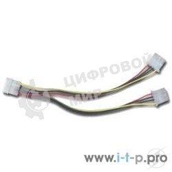 Кабель Gembird Разветвитель питания, Molex->2xMolex