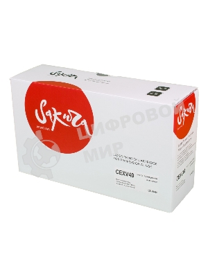 Картридж Sakura CEXV40 для Canon IR1133, iR1133A, iR1133IF, черный, 6000 к.
