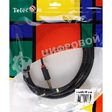 Кабель-адаптер 3.5ST(M)/2X6.35 ST(M), 3м, Telecom PRO TAV6168-3M
