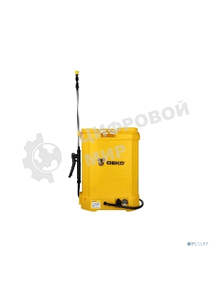 Опрыскиватель Deko DKSP10 16л желтый (065-0954)
