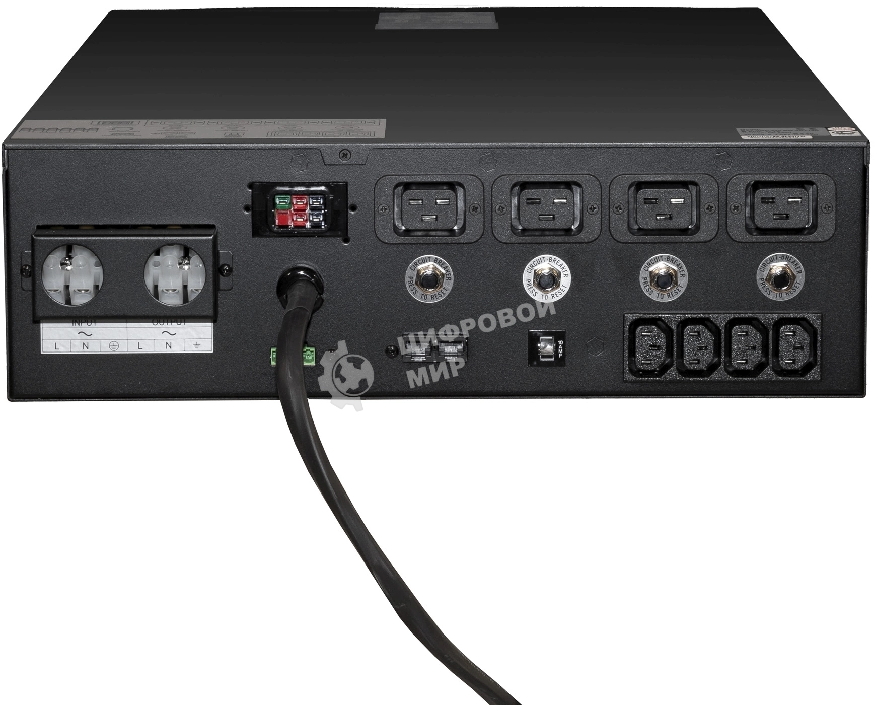 Источник бесперебойного питания Powercom Macan MRT-10K BAT PACK 10000Вт 10000ВА черный