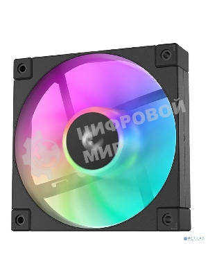 Вентилятор для корпуса DEEPCOOL FD12 черный, 120 мм, 2050 об/мин, 26.9 дБ, 4 pin