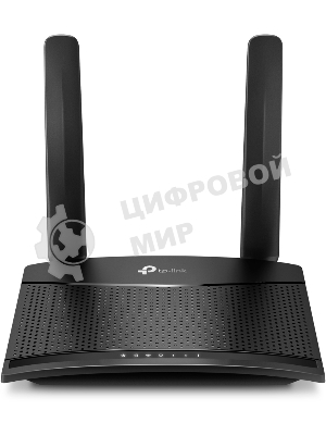 Роутер беспроводной TP-Link TL-MR100 N300 10/100BASE-TX/4G(3G) cat.4 черный