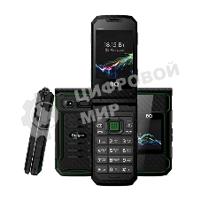 Мобильный телефон BQ 2822 Dragon черный/зеленый