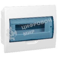 Бокс ЩРВ-П-12модулей встраиваемый пластик IP41 MKP12-V-12-40-10 IEK