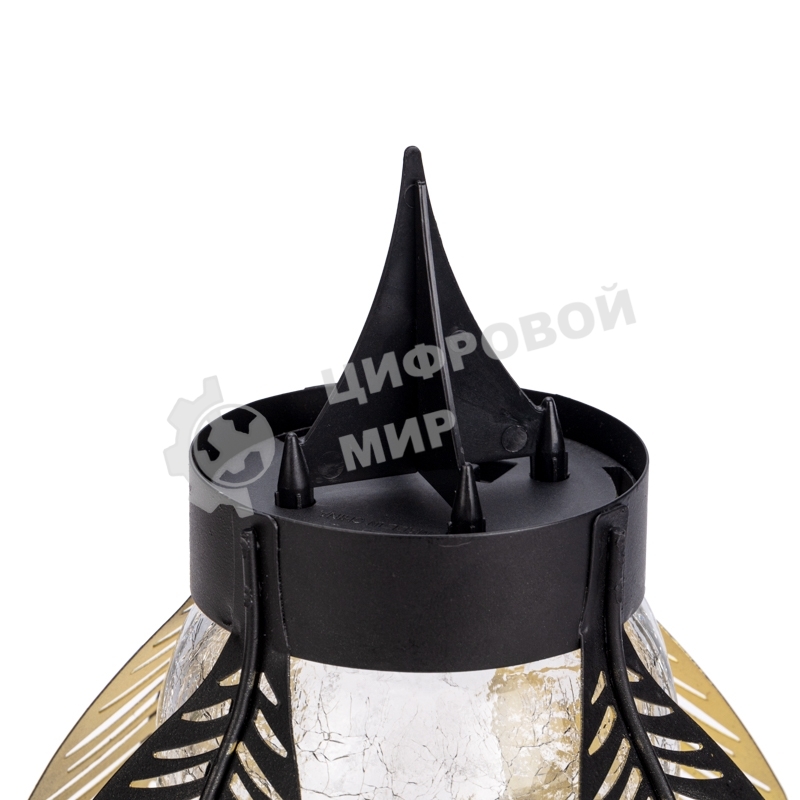 Светильник садовый Rexant Шанти, 22см, 3000К, встроенный аккумулятор, солнечная панель, коллекция Бали