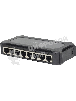 Коммутатор Unmanaged Switch 8x1000Base-T, plastic case