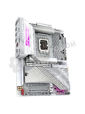 Материнская плата Gigabyte Z890 AORUS ELITE X ICE, LGA 1851, Intel Z890, 4xDDR5, 4xSATA, 5xM.2, 1xPCIe 5.0 x16, 1xPCIe 4.0 x4, 1xPCIe 4.0 x1, 1x 2.5Gb LAN, 4xUSB-A 3.2 Gen 1, 2xUSB-A 3.2 Gen 2, 4xUSB-A 2.0, 1xUSB-C (Thunderbolt 4), 2x3.5 мм, 7.1, ATX