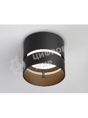 Светильник Ambrella light TN71052 BK черный GX53 max 12W D85*75