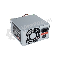 Блок питания ExeGate, AB500 (EX219185RUS), 500Вт, 80мм, серебряный