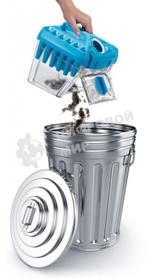 Пылесос Thomas DryBOX черный/синий, 300/1700Вт, уборка сухая, пылесборник контейнер 2.1 л