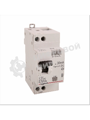 Выключатель автоматический дифференциального тока Legrand 419401 RX3 АВДТ 30мА 25А 1П+Н AC