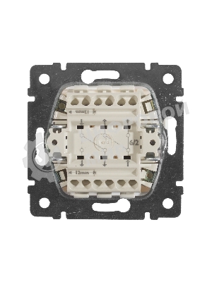 Переключатель Legrand 774408 2напр 2клав 10A Valena белый