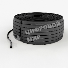 Трубка кембрик ТВ-40 ПВХ Rexant черный, Ø 12 мм