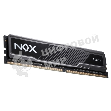 Оперативная память Apacer Nox, DDR4, 16GB (1x16 GB), 3200 MHz, CL16, DIMM, радиатор, черный