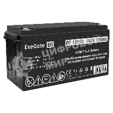 Комплект Источник бесперебойного питания EX296002RUS + батарея 150Aч EX282990RUS 2шт (инвертор, синус, для котла, настенный) ExeGate FineSine SX-2500.LCD.AVR.2SH <2500VA/1800W, чистая синусоида, цветной LCD-дисплей, AVR, 2*Schuko, линейно-интерактивный, крепление настенное/универсальное, Black> + батарея ExeGate DT 12150 (12В, 150Ач) 2шт